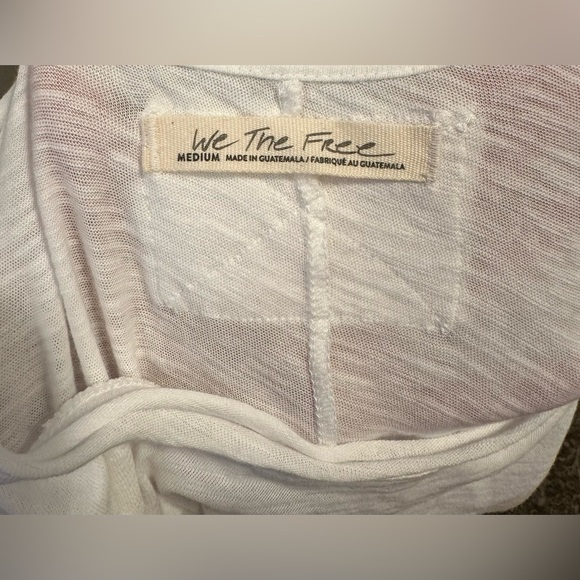 NWT We The Free White Long-Sleeve - Picture 5 of 5